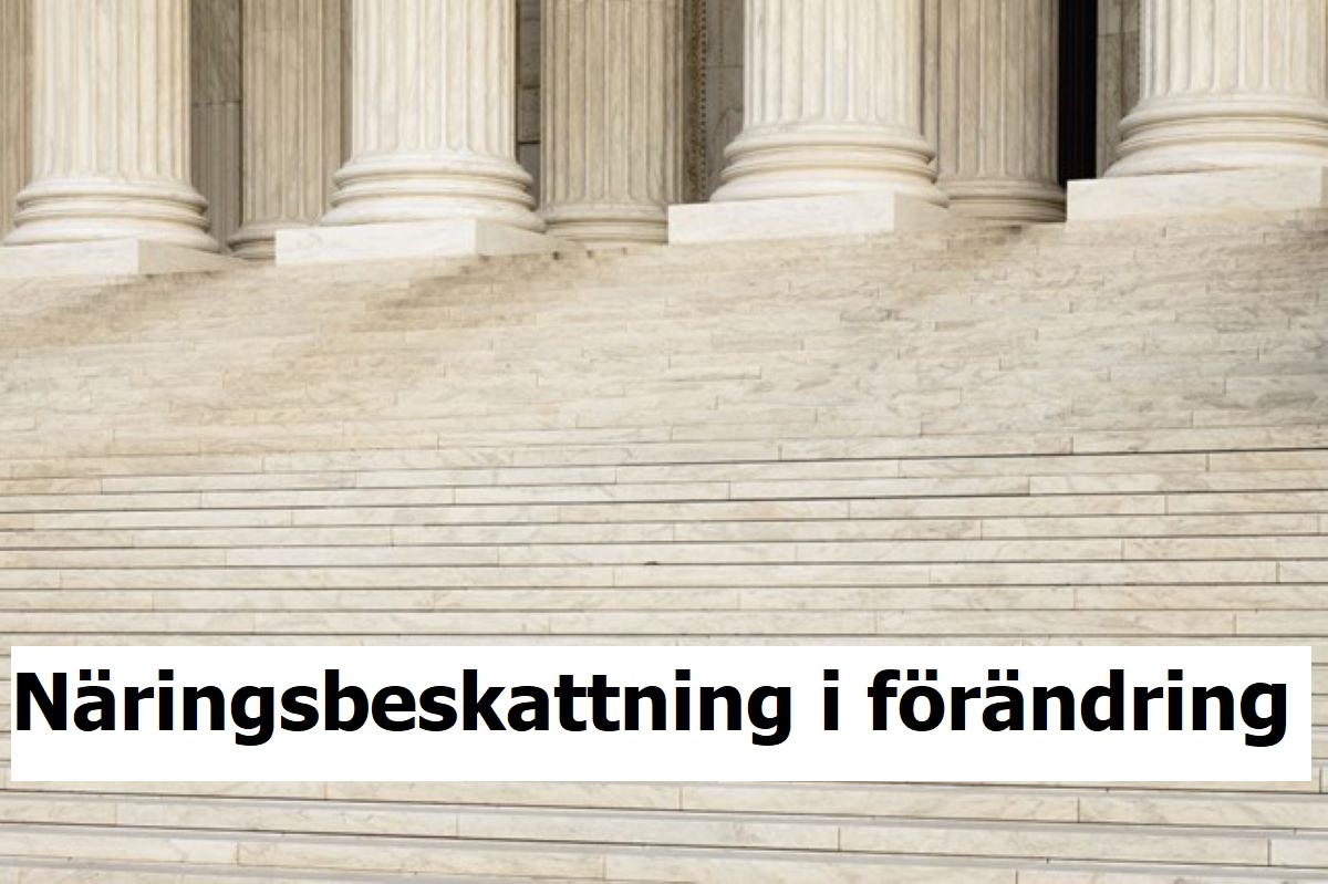 Naringsbeskattning i forandring.